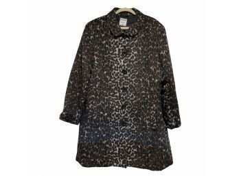 Leopard Print Jacket Size XXL