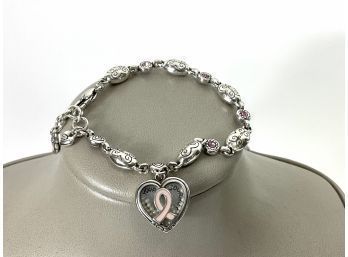 Brighton Breast Cancer Awareness Bracelet