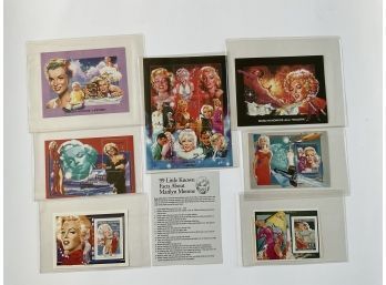 Marilyn Monroe Collection Of Postage Stamps