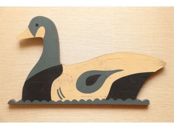 Farmhouse Wooden Duck Wall Hanging