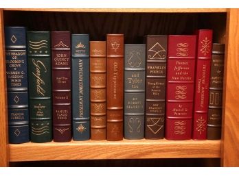 Leather Bound Books Including Thomas Jefferson And The New Nation