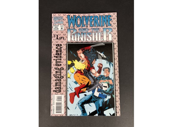 Wolverine And The Punisher #1 Of 3 October 1993