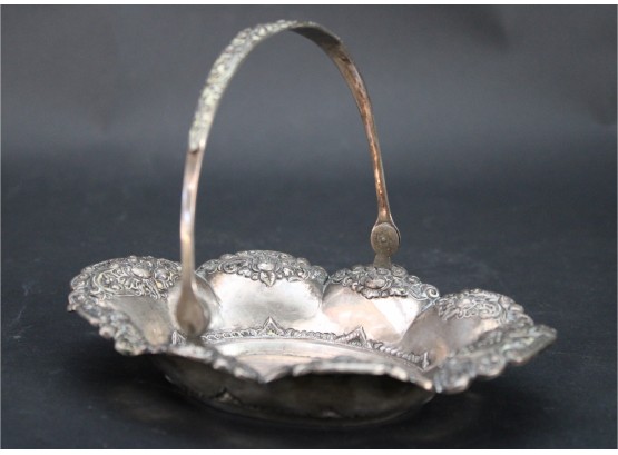 Sterling Silver Dish With Handle (174 Grams)