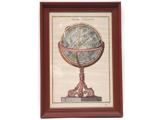 Globe Celeste Framed Print