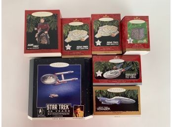 Collection Of Hallmark Star Trek Ornaments 1