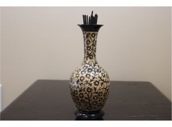 Lacquered Incense Vase