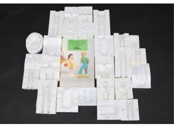 Assortment Of Toy Doll Molds