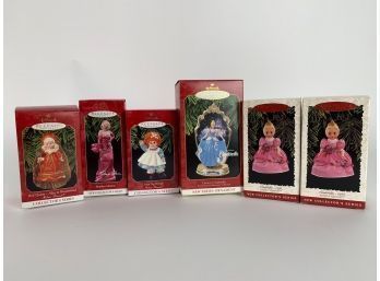 Set Of 6 Hallmark Miscellaneous Ornaments Including Disneys Cinderella