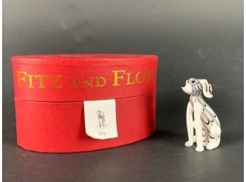 Fitz And Floyd Dog Figurine