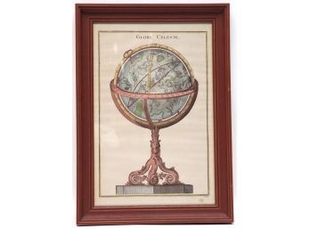 Globe Celeste Framed Print