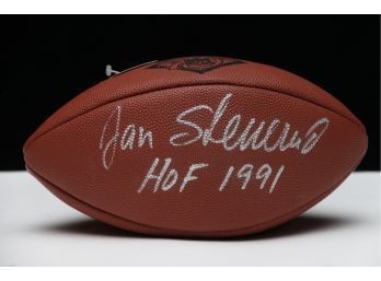 Jan Stenerud (First Kicker In NFL HOF) Signed Football