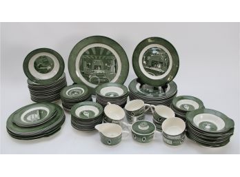 Colonial Homestead By Royal Dish Set (100 Total Pieces)