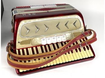 GEM Accordion Made In Italy With Case
