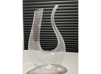 Show Stopping Goose Neck Red Wine Decanter