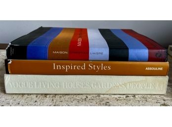 Christian Liaigre, Vogue LIving & Inspired Styles Books