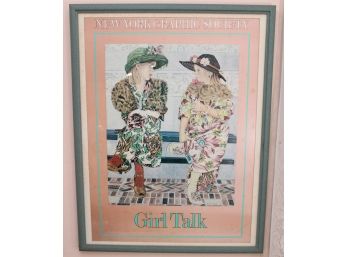 New York Graphic Society Girl Talk Framed Poster