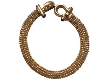 14k Gold Italy Bracelet Weighs 14 Grams