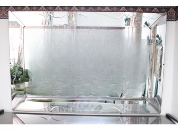 Large Glass Wall Mirror