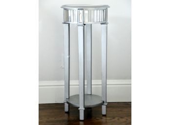Round Mirrored Side Table From Pier 1 Imports