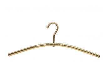 Set Of 23 Gold Clothing Hangers