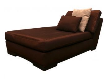 Brown Chaise Lounge