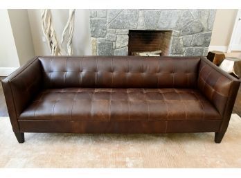 Mitchell Gold And Bob Williams Leather Sofa