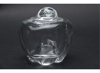 Tiffany And Co. Glass Apple