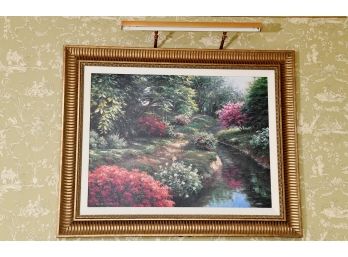Pathway To Bedford Ridge Painting In Frame