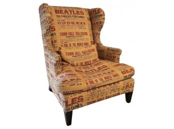 The Beatles Custom Upholstered Accent Armchair