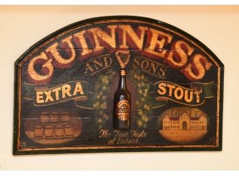 Guinness Wooden Sign