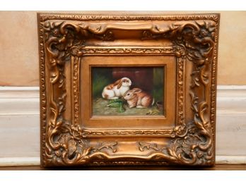 Bunny Picture Framed