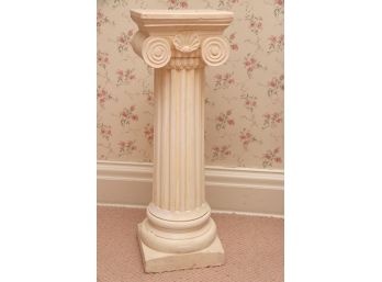 Solid Resin Column Pedestal Stand