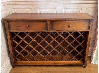 Ballard Designs Wine Storage Console Table