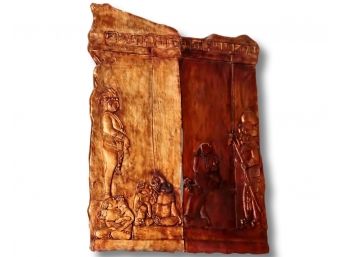 Large Carved Wall Hanging