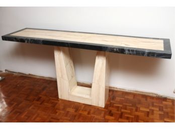 G. Brunner Original Onyx Console Table