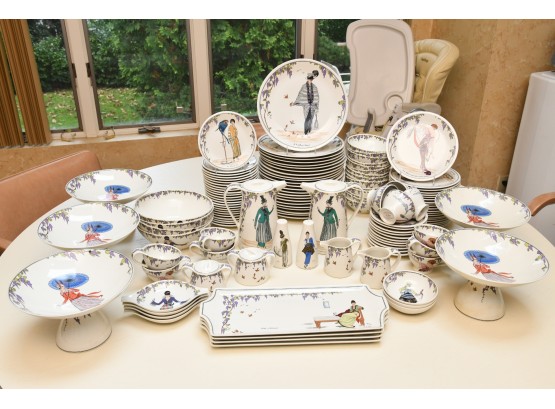 Villeroy And Boch Asian Dish Set  133 Pieces Total
