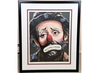 Emmett By Leighton Jones Clown Art Artist Proof Signed