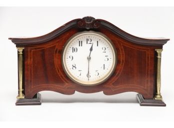 Mahogany Mantle Clock Made In France