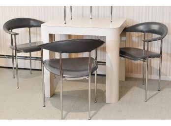 Post Modern Table And Chairs
