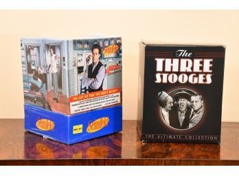 DVD Box Set Seinfeld And 3 Stooges