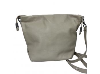 Brunello Cucinelli Beige Leather Shoulder Bag
