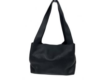 The ROW Black Duplex Leather Bag