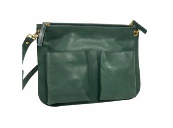 Marni Jade Calf Leather Bandoleer Shoulder Bag