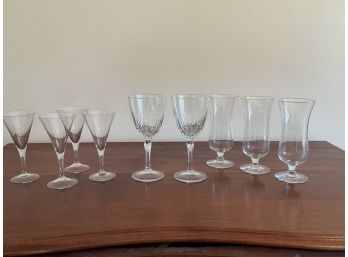 Assorted Size Glasses