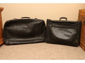 Luciano Barbera Leather Overnight Bag