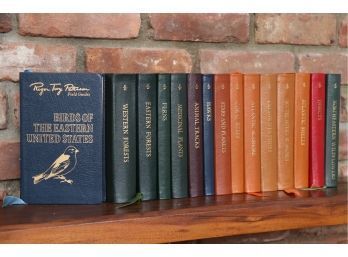 Rodger Tory Peterson Field Guides Leather Books Set Of 15