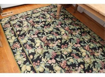 Country French Needlepoint Rug 6 X 9