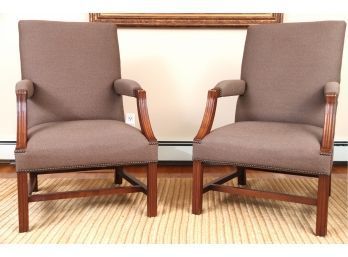 Ralph Lauren Side Chairs With Nailhead Trim Paid $6600