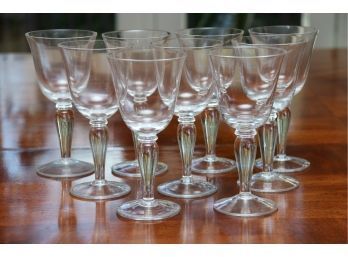 Crystal White Wine Glasses