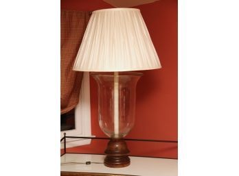 Large Glass Lamp